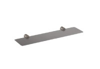 BEMETA GRINO polička 450x25x130 mm, grafit mat  173204022