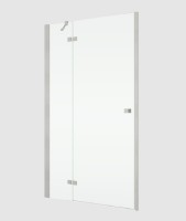 RONAL ANNEA AN13W 1-křídlé dveře+stěna,panty vlevo,1000 gun metal brushed,čiré   AN13WG10002607