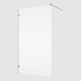 RONAL ANNEA ANTW1 boční stěna v 90° 900 mm,L-kování, nickel brushed,čiré   ANTW109002507