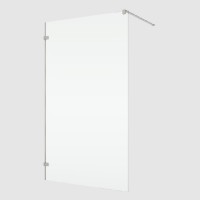 RONAL ANNEA ANTW1 boční stěna v 90° 1000 mm,L-kování, nickel brushed,čiré   ANTW110002507