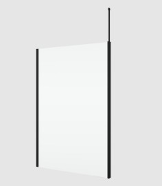 RONAL DIVERA D22WI1V WALK-IN stěna,stropní vzpěra,š. 900, černá, čiré   D22WI1V0900607