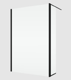 RONAL DIVERA D22WI2 WALK-IN stěna+otočný díl v 90°,š. 900, černá, screen   D22WI20900687