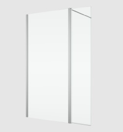 RONAL DIVERA D22WI3 WALK-IN stěna+otočný díl ve 180°,š. 1800, aluchrom, screen   D22WI31805087