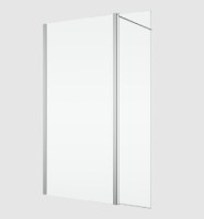 RONAL DIVERA D22WI3 WALK-IN stěna+otočný díl ve 180°,š. 1600, aluchrom, bílé linky   D22WI31605088