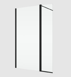 RONAL DIVERA D22WI3 WALK-IN stěna+otočný díl ve 180°,š. 1800, černá, screen   D22WI31800687