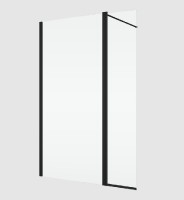 RONAL DIVERA D22WI3 WALK-IN stěna+otočný díl ve 180°,š. 1800, černá, bílé linky   D22WI31800688