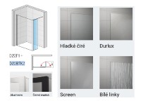 RONAL DIVERA D22BTK2 otočná stěna ve 90°, šířka 200-600, černá, screen D22BTK2SM10687