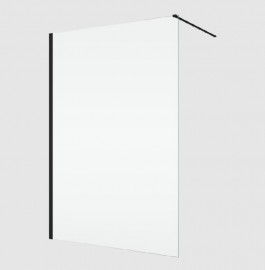 RONAL EASY 2.0 D40 pevná stěna samostatná š. 900 mm, černá, sklo čiré  D400900607