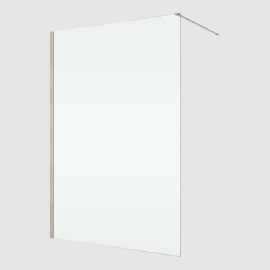 RONAL EASY 2.0 D40 pevná stěna samostatná š. 900 mm, bronze brushed, sklo čiré  D400902807