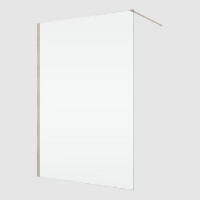 RONAL EASY 2.0 D40 pevná stěna samostatná š. 900 mm, bronze brushed, sklo čiré  D400902807