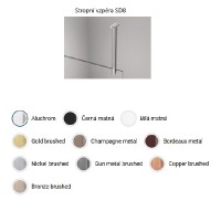 RONAL EASY 2.0 SD8 stropní vzpěra 1000 mm, bronze brushed   SD8.28.1000