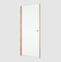 RONAL SOLINO SOL1 sprchové dveře jednokřídlé 1000 copper brushed, sklo čiré  SOL110002707