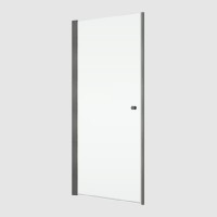 RONAL SOLINO SOL1 sprchové dveře jednokřídlé 1000 gun metal brushed, sklo čiré  SOL110002607