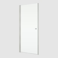 RONAL SOLINO SOL1 sprchové dveře jednokřídlé 1000 nickel brushed, sklo čiré  SOL110002507