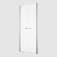 RONAL SOLINO SOL2 sprchové dveře dvoukřídlé 1000 aluchrom, sklo čiré  SOL210005007