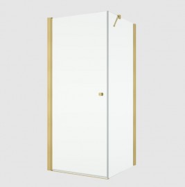 RONAL SOLINO SOLT1 boční stěna v 90° v.1984,š.1000 gold brushed, sklo čiré  SOLT110001307