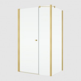 RONAL SOLINO SOLT3 boční stěna v 90° v.1984,š.700 gold brushed, sklo čiré  SOLT307001307