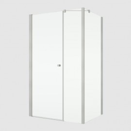 RONAL SOLINO SOLT3 boční stěna v 90° v.1984,š.700 nickel brushed, sklo čiré  SOLT307002507