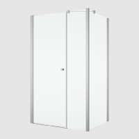 RONAL SOLINO SOLT3 boční stěna v 90° v.1984,š.750 aluchrom, sklo čiré  SOLT307505007