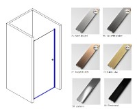 RONAL SOLINO  instalační set pro montáž do niky pro v.2000 aluchrom,   V2.SOL.50