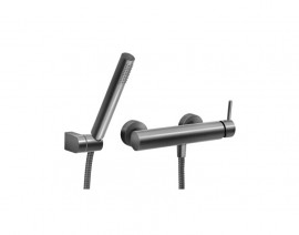 NOVASERVIS FERRO CIRICULUS baterie sprchová nástěnná  gun metal   BCK77GM