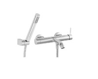 NOVASERVIS FERRO CIRICULUS baterie vanová nástěnná s přepínačem chrom   BCK11