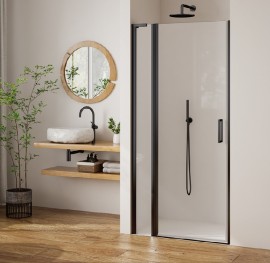ROTH PASTEL sprchové dveře PLPIF jednokřídlé 1200 mm, Gun Metal, čiré   PL PIF 120200 6PE