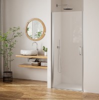 ROTH PASTEL sprchové dveře PLPIV jednokřídlé 1000 mm, Brillant, čiré   PL PIV 100200 VPE