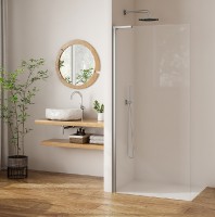 ROTH PASTEL samostatná stěna PLTWU Walk-in 1000 mm, Brillant, čiré   PL TWU 100200 VPE