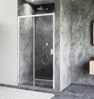 ROTH PROXIMA Neo sprchové dveře PXD2N 2-dílné posuvné 1600 mm, Brillant, čiré   PX D2N 160200 VPE