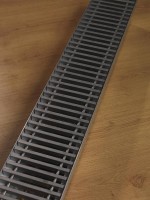 Podlahový konvektor Fan-coils bez ventilátoru FC 200 x 90 x 2500, vana hliník, nelakovaný