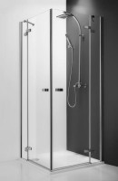 Roltechnik sprchové dveře GDOL1 1100 výplň transparent rám brillant 132-110000L-00-02