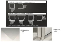 Roltechnik sprchové dveře PXDO1N 900 výplň transparent rám brillant 525-9000000-00-02