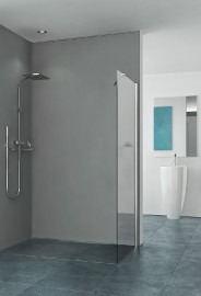 ROLTECHNIK sprchová boční stěna TBS 800 výplň transparent, rám brillant   746-8000000-00-02