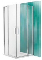 Roltechnik sprchové dveře TDO1 1000 výplň transparent rám brillant 724-1000000-00-02