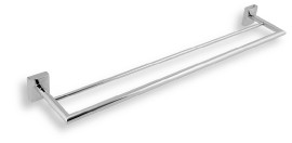 Koupelnové doplňky Novaservis NOVATORRE 12 - Dvojitý držák ručníků 600 mm, chrom  0225.0
