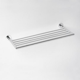 Bemeta OMEGA polička na ručníky výklopná 655x155x270 mm, chrom   104205152