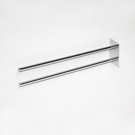 Bemeta OMEGA držák na ručníky 70x160x365 mm, dvojitý, pevný, chrom   104704142