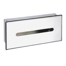 Bemeta hotelový program - Box Kleenex na zabudování 300x65x160 mm, nerez lesk   113103021