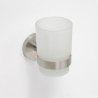 Bemeta NEO držák sklenice 70x100x100 mm, mléčné sklo   104110015
