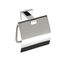 Bemeta PLAZA držák toaletního papíru 125x125x65 mm, s krytem, chrom   118112012