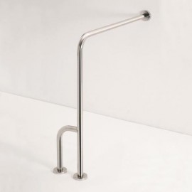 Bemeta HELP madlo opěrné 890x840x235 mm, levé, nerez   301112131