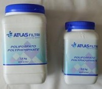 Náplň do filtrace Atlas Polyfosfát - hrubý , 1,5 kg