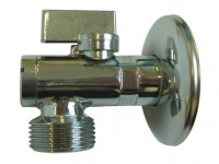 Pračkový ventil kulový s filtrem a růžicí 1/2x3/4, 5400