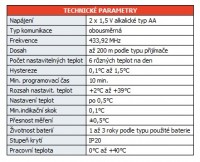 ELEKTROBOCK Řídící pokojová jednotka spínače elektrotopení  PH-BSP   č. 1312