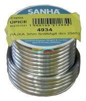 4934 - Pájka č.4, 2 mm  S-Sn97Ag3 250g