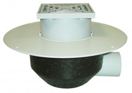 Střešní vtok  HL64BP/1  pro pochůzné střechy, bez elektrického ohřevu