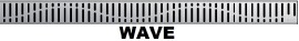 ACO ShowerDrain C odtokový rošt 685 mm, design Wave 9010.88.61