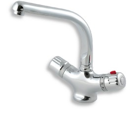 NOVASERVIS AQUAMAT baterie dřezová, termostatická, chrom  2613,0