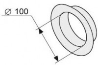 PROTHERM odkouření 5302 - růžice silikonová, pr. 100 mm, NYLON - vnitřní  SR3D